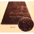 Tebal dan Viscose Shaggy Rug mencampur warna